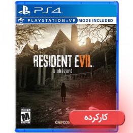 Resident Evil 7 Biohazard - PS4 - VR - کارکرده